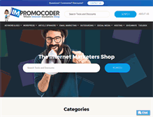 Tablet Screenshot of impromocoder.com